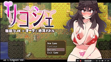 Ricoche A Weak JK's Climactic Battle With Orcs [ Hentai game PornPlay ] Ep.1 slut student caught masturbating and squirting in the men toilet