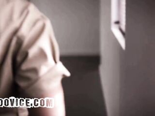 Bratty Sweetheart Have 3some With Police Officers in Jail