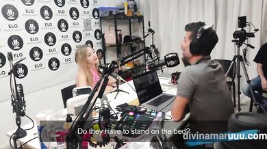 Behind Elo Podcast's Spicy Room model gets throat fucked deep