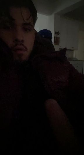 Mexican amateur rides a big cock