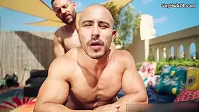 Muscular Hunk Sucking Dick And Gets Fucked In Asshot Slut Loves Anal Sex. This Bitch Needs A