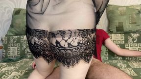 Stepsister Anna wants to fuck again