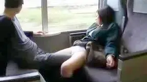 Sexy Beauty - Asians Teen Naughty Adventure on the Train