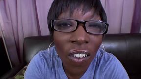 Taylor Rubs Her Black Pussy Then Sucks Cock For The Facial Cumshot