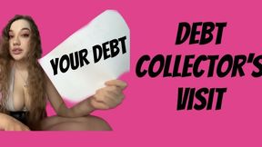Debt Collector’s Visit | Pay With Your Humiliation & Obedience