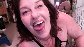 dawnskye1962 - update #79 - 524 thick thighs and jiggly calves slick and shiny with oil. finishes with dildo play and orgasm - jul 27, 2025