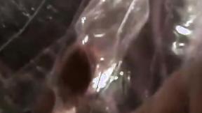 ”Nerdy amateur  men stuffing his big dick in sex doll”