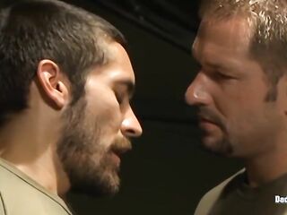 DaddySexFiles: Dale Cooper Suck And Gets Drilled Raw By His Superior Andrew Justice