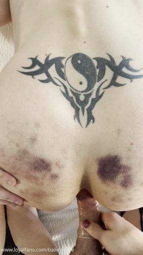 Petite Trans Woman Fucked by Trans Cock POV