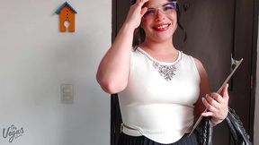 real estate agent kept her promise to come and fuck! selena vega