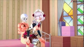 Noelle fucking | RED | Genshin Impact | Full &amp_ Pov version on Sheer &amp_ PTRN: Fantasyking3