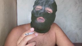 Bob smokes in a mask 2 b