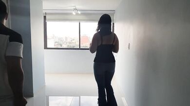 I am fucked in front of all my neighbors on the balcony