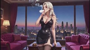Smoking Fantasies #8B: Confessions of a Russian Smoke Siren (Animated)