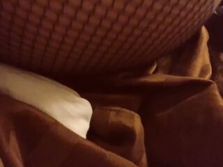 Having pleasure in motel with window open