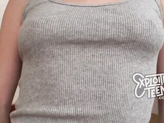 86 Pound 4 Foot 11 Blond eighteen Yr old makes her Debut Episode