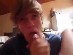 Big Cock Blowjob from My Friend