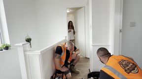 princess jas gets double teamed by the tradies