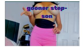 Gooner step-son: Caught!