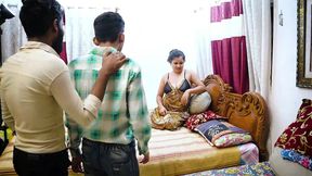 Indian threesome sex