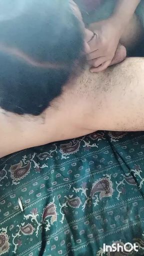 Mature sucks and fucks young neighbor