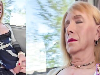Trans Woman on a Bus Pulls Her Weenie Out