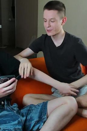 His Cock Is Bound to Get Hard as He Tenses It up!