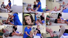 Minnie Foot Problem at the Tickle Clinic with Electric Play
