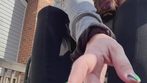 Barefeet Loving the Weather