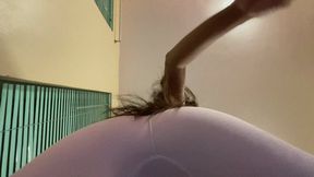 Let Me Sit On Your Face In Pink Pantyhose | Femdom Facesitting POV | WMV