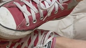 Double converse shoejob!!