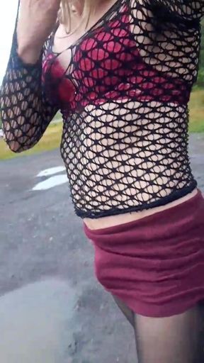 Public slut