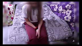 Le Pido a COLEGIALA que se Quite la Ropa para CHUPARLE TODA la COLA!! Se la CHUPO a SOLAS!! Regres&oacute_ a la Escuela y Vuelve a EXCITARME con su UNIFORME PUESTO!!