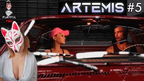 Steamy gamer babe Artemis uncovers sinful VR role-playing fantasies