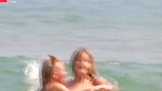 Beach Babes Get Down to Business
