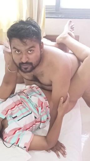 Must-see moment from &quot;Indian college teacher kavita fuck with Tatya student&quot;