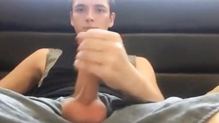 Sweet Boy Wank His Dick 4