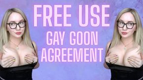 FREE USE GAY GOON AGREEMENT