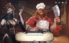 Hotel Tales SPOOKY HENTAI Game Ep.5 GHOST bartender is TEASING COWGIRL style !
