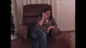 haily spanked & gagged with cock for bitching again