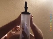 MasturbaBULL - My Penis in Pump, vaccum
