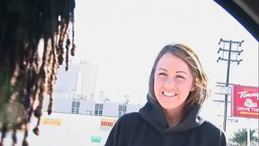 Sexy amateur babe gets BBC in her wet pussy