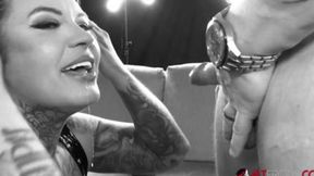 As Busty tattooed PAWG Sabien Demonia, she's eager for raw unfiltered anal&#x1F44C; f**k fest