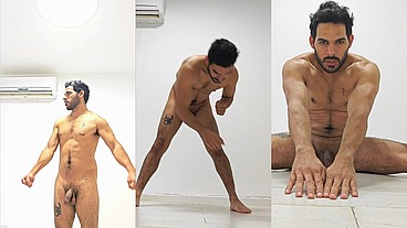 fitness nude workout