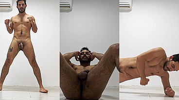 fitness nude workout