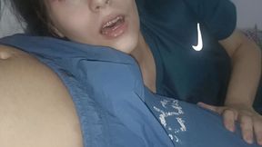 I Receive a Delicious Blowjob From My Horny Stepsister Until She Makes Me Cum in Her