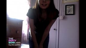 Teen girl catches a ton of cock in her tight wet panties