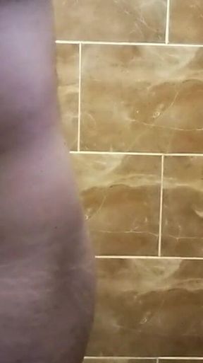 Some Scenes of Cutting Hair in the Toilet with the Door Closed