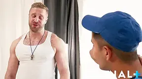 Jock Introduces His Cock To Coach Tomas Ass - Milo Miles