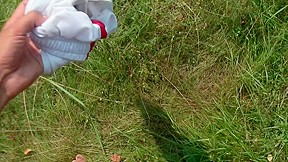 Outdoor student 18+ sex party movie scene closeups of engulf and fuck